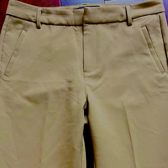Liverpool Los Angeles ankle flare pants 10. Safari tan. Camel. Stretch - Picture 3 of 12